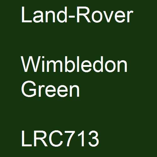 Land-Rover, Wimbledon Green, LRC713.